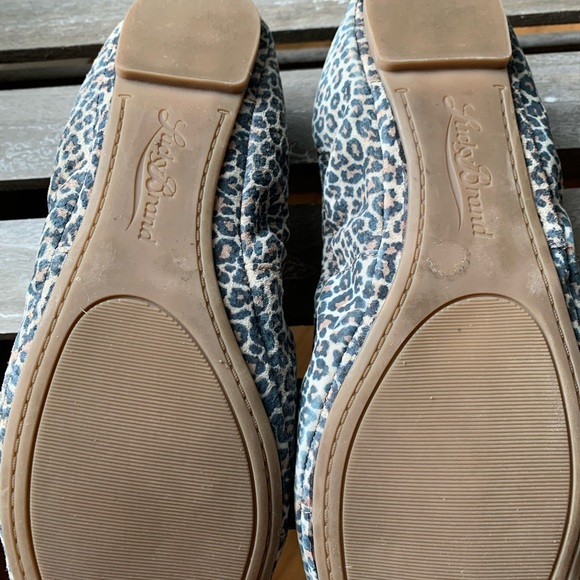 LIKE NEW! Lucky Brand Ballet Flats sz. 7.5 - Picture 3 of 3